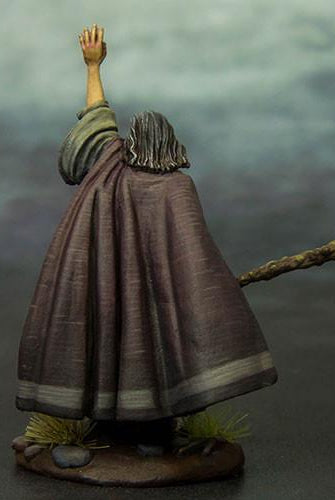 DSM7316 Ancient Wizard With Staff