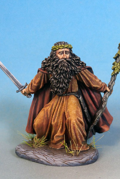 D&D Male Druid Miniature