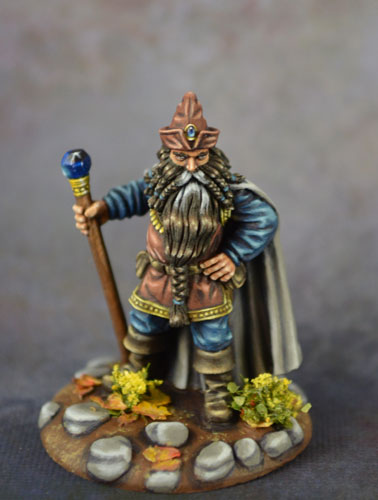 Dwarf Mage Miniature