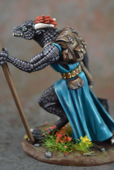 Marching Mage Dragonborn Miniature 5