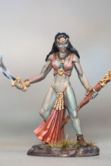 Half Orc Warlock Miniature