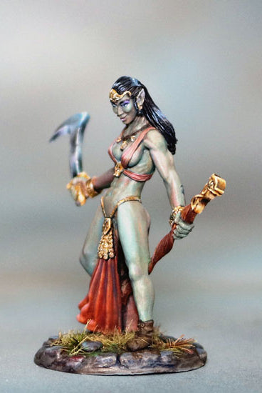 Half Orc Warlock Miniature 2