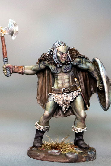 Half Orc Fighter Miniature