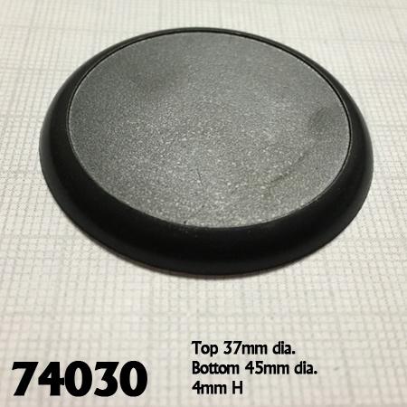 40mm miniatures gaming bases
