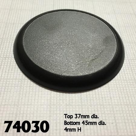 40mm miniatures gaming bases 