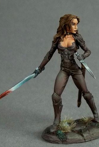 RPG Miniatures Female Thief
