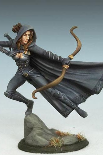 RPG Miniatures Female Thief Assassin