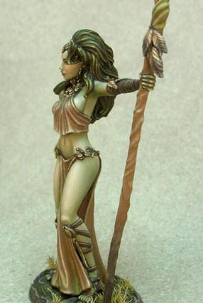 RPG Miniatures Female Druid