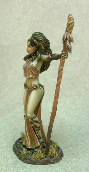 RPG Miniatures Female Druid