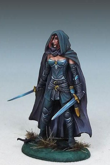 RPG Miniatures Female Assassin