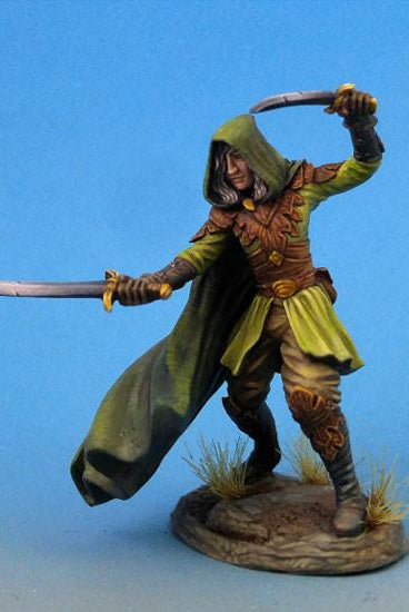 RPG Miniatures Elf Ranger Dual Wield
