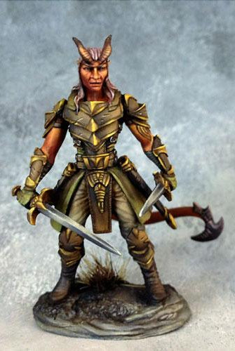 Tiefling Rogue Miniature