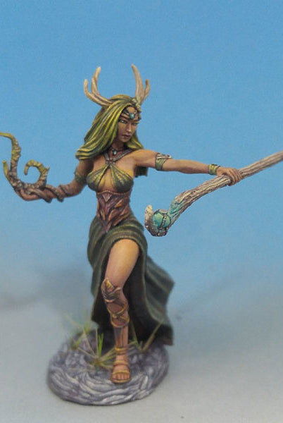 D&D Miniatures Female Druid
