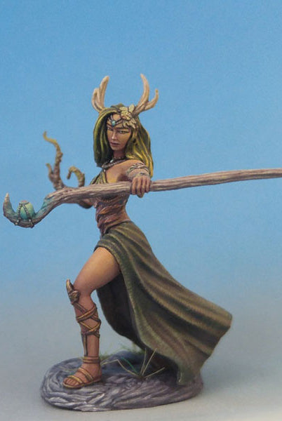 RPG Miniatures Female Druid