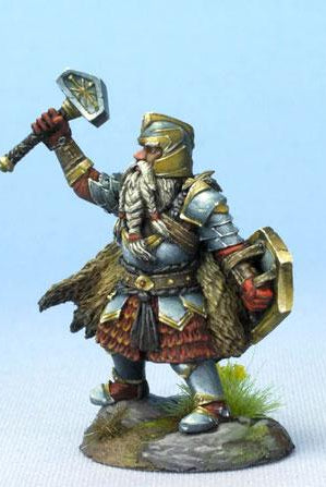 D&D Miniatures Dwarf Cleric