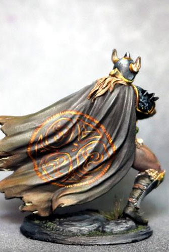 RPG Miniatures Barbarian With Battle Axe