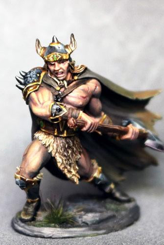 Dark Sword Miniatures Barbarian With Battle Axe