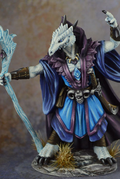 Dragonborn Wizard Miniature