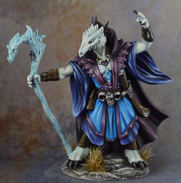 Dragonborn Wizard Miniature