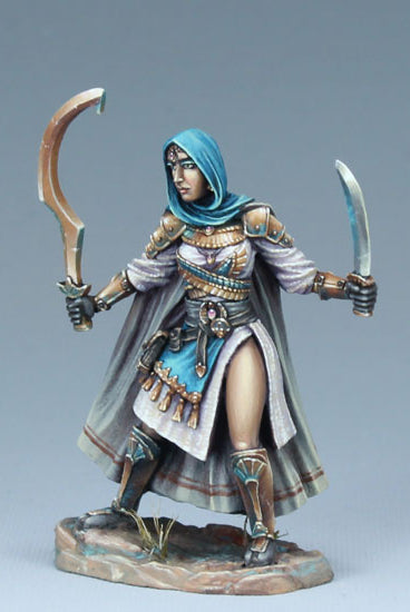 Female monk miniature