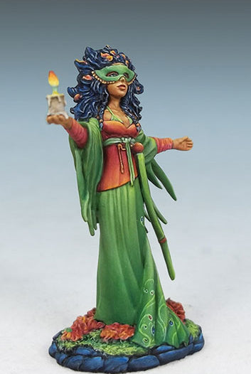 Female Bard Miniature 2