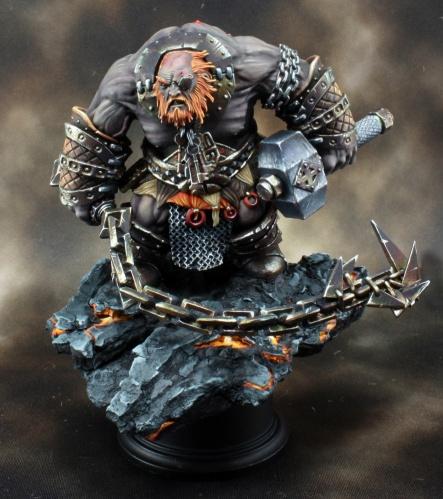 D&D Fire Giant Jailor Miniature