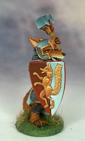 DSM8021 Kitsune Fox Cleric With Mace