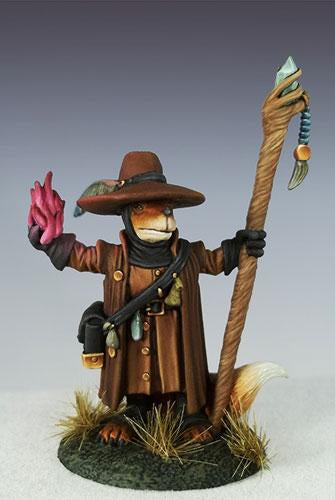D&D Miniature Kitsune Wizard