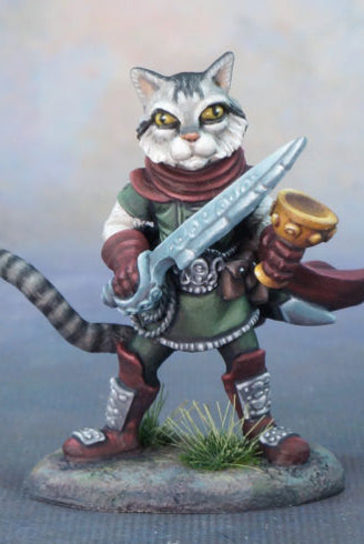 D&D Catfolk Rogue Miniature