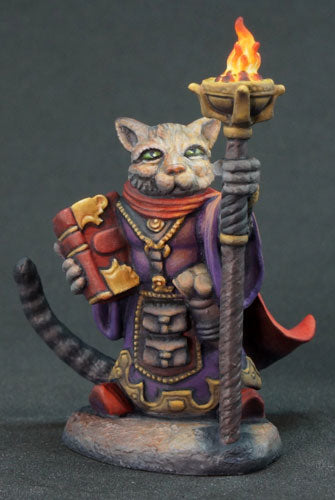 Catfolk Warlock Miniature