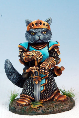 D&D Cat Paladin Miniature
