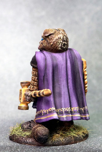 DSM8110 Catfolk Cleric With Warhammer