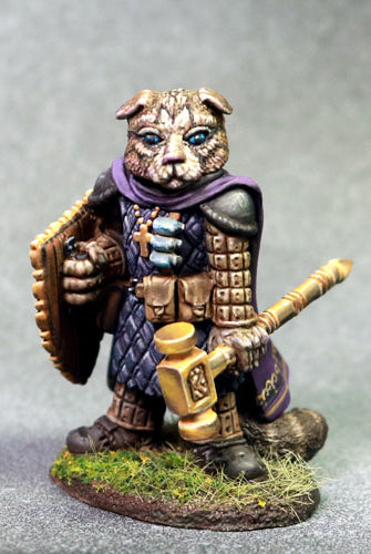D&D Cat Cleric Miniature