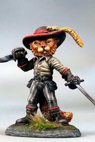 Catfolk Miniature Swashbuckler 1
