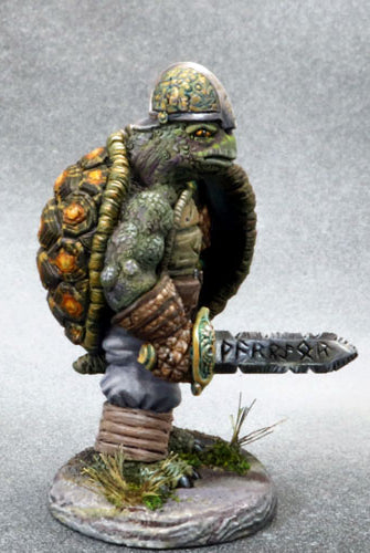 Tortoise-Folk miniature fighter 1