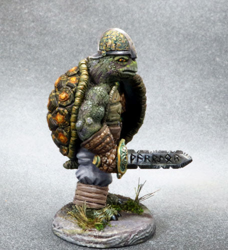 Tortoise-Folk miniature fighter 1