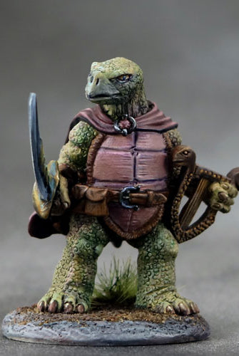 Tortle Bard Miniature 1
