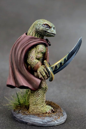 Tortoise-Folk Bard Miniature 1