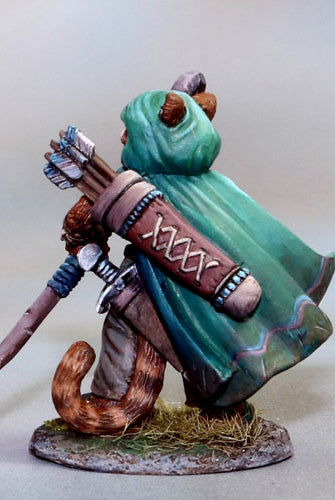 Catfolk Ranger Miniature 3