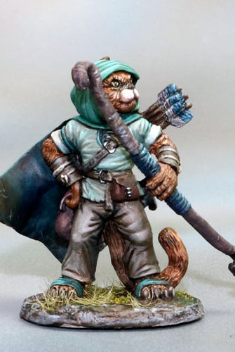 Catfolk Ranger Miniature 2