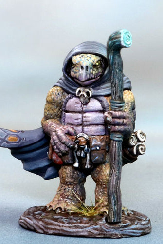 Tortoise-Folk Mage miniature