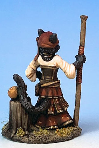 Catfolk Mage Miniature 4