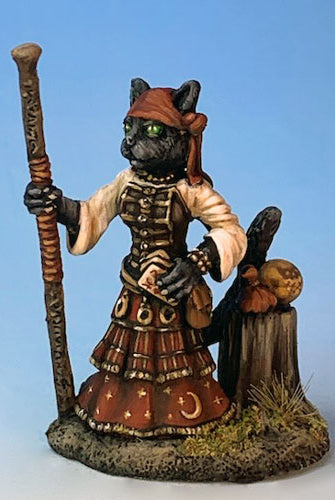 Catfolk Mage Miniature
