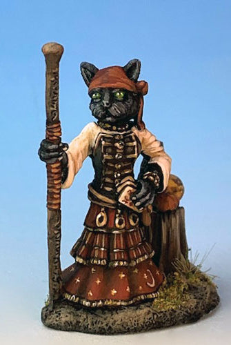 Catfolk Mage Miniature 2
