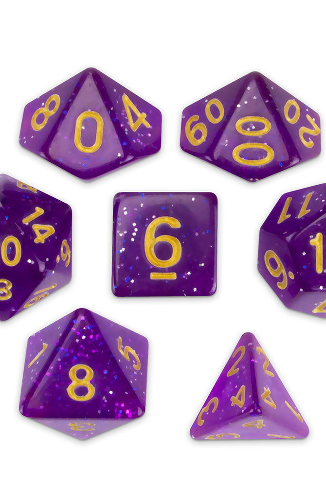 RPG Midnight Nebula dice