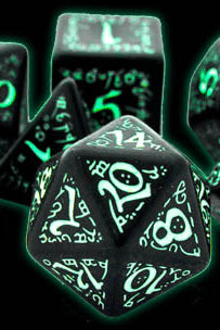 Elven Dice Glow In The Dark