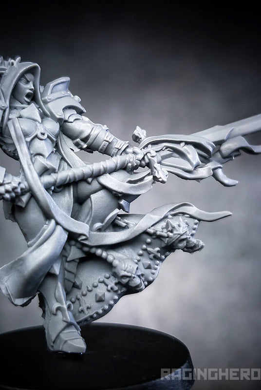 Raging Heroes Miniatures Veliah La Hardie Cast Model