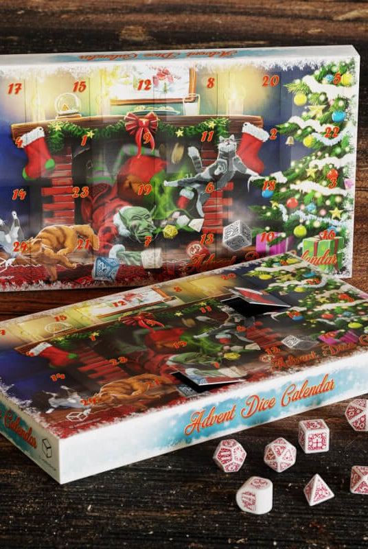 Q Workshop Advent Dice Calendar