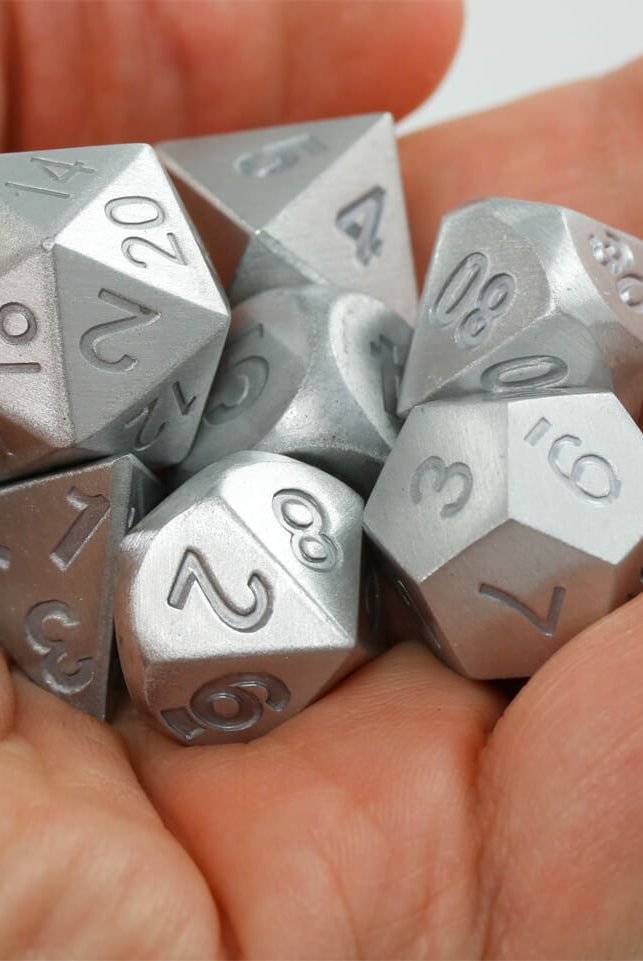Aluminum Game Dice