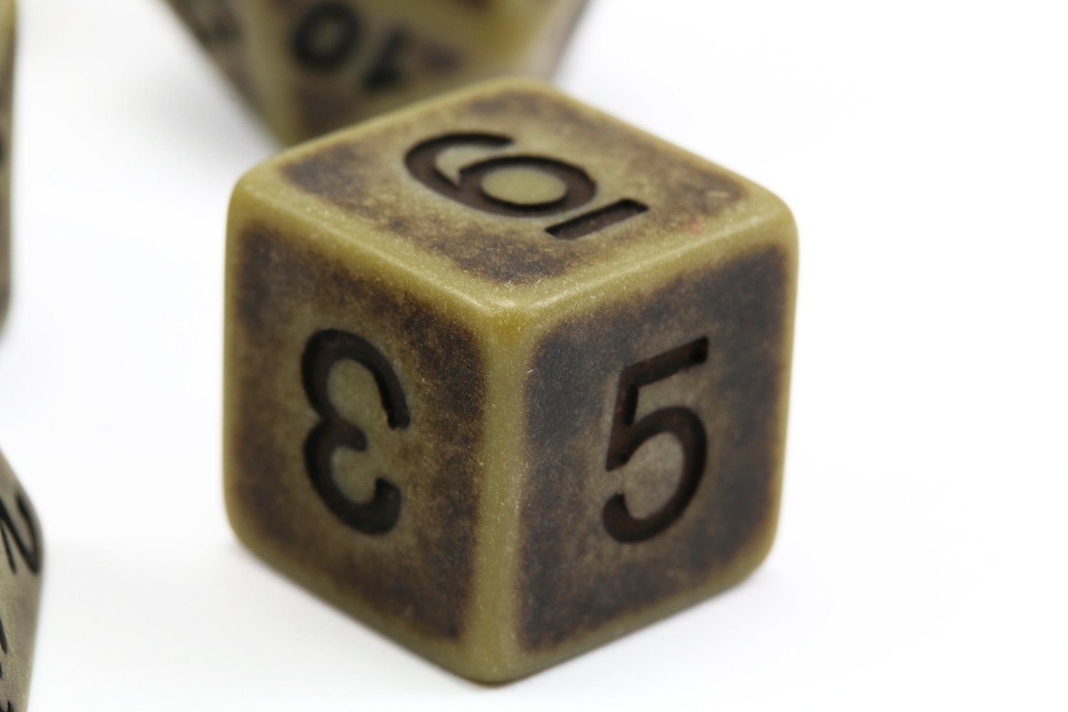 Ancient Dice Cyan d6